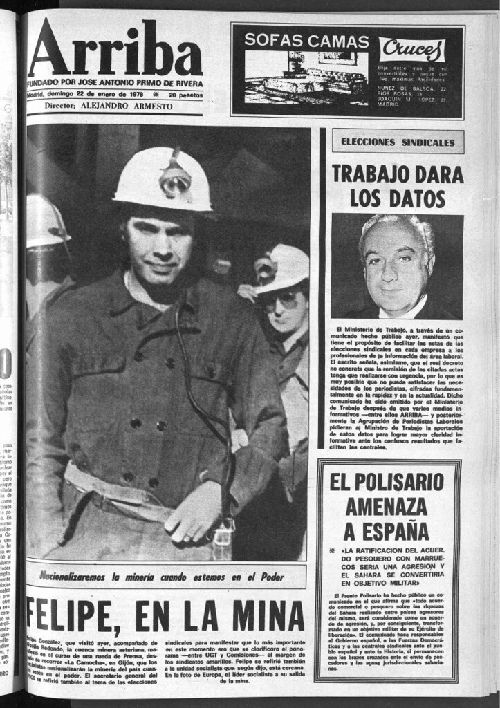 Miniatura de Arriba del 22 de enero de 1978