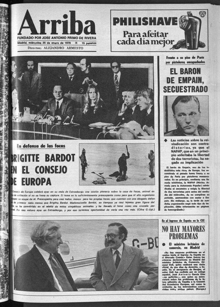 Miniatura de Arriba del 25 de enero de 1978