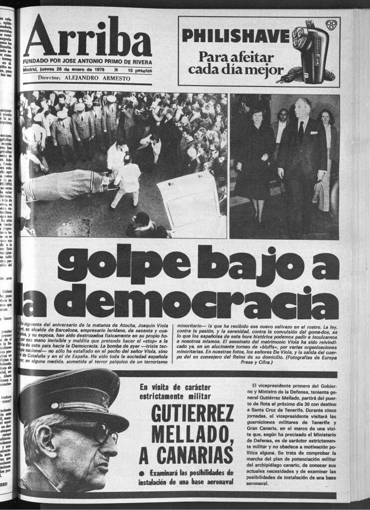 Miniatura de Arriba del 26 de enero de 1978