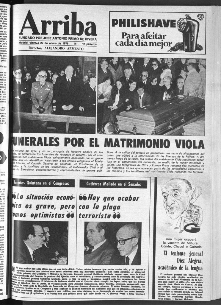 Miniatura de Arriba del 27 de enero de 1978