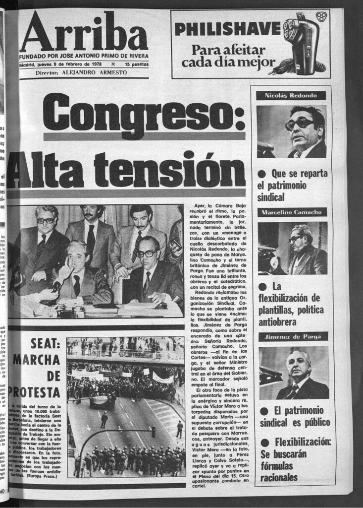 Miniatura de Arriba del 9 de febrero de 1978