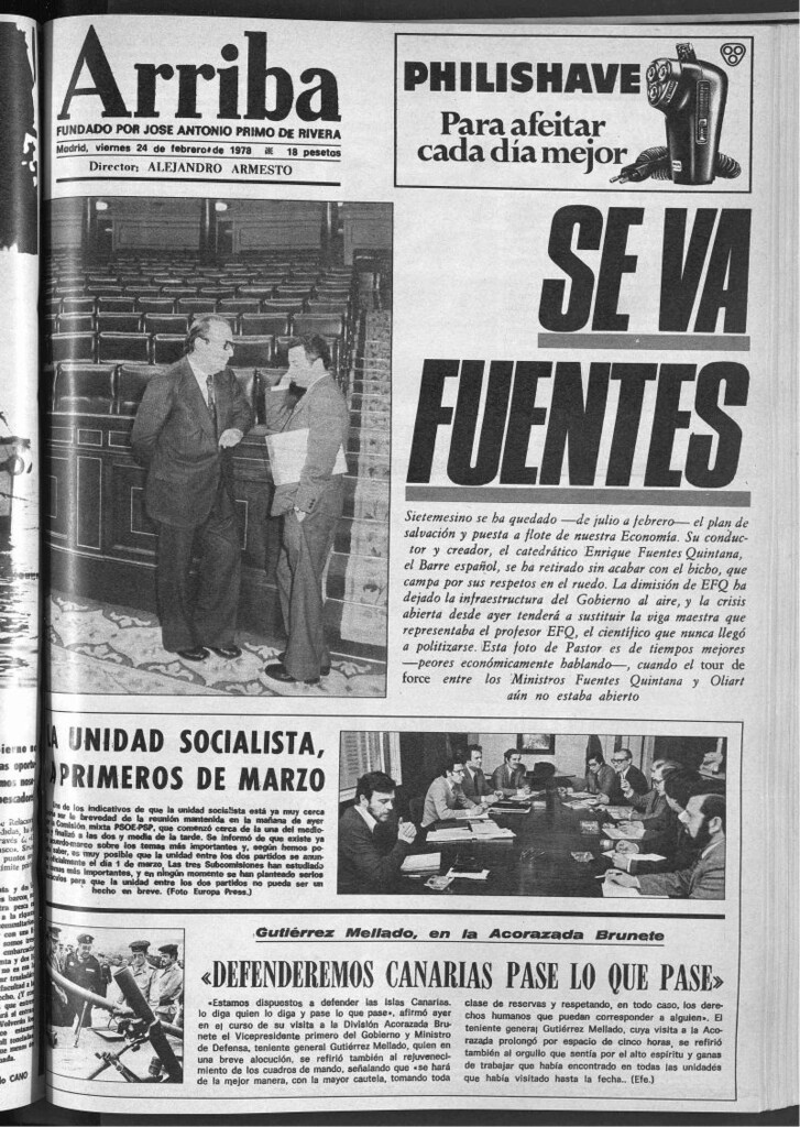 Miniatura de Arriba del 24 de febrero de 1978
