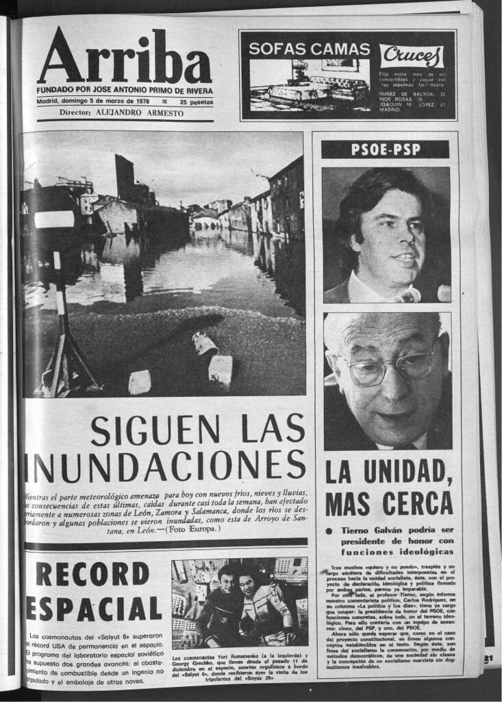 Miniatura de Arriba del 5 de marzo de 1978