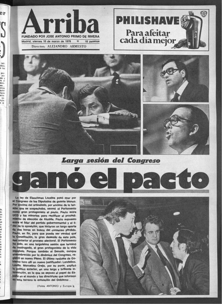 Miniatura de Arriba del 10 de marzo de 1978