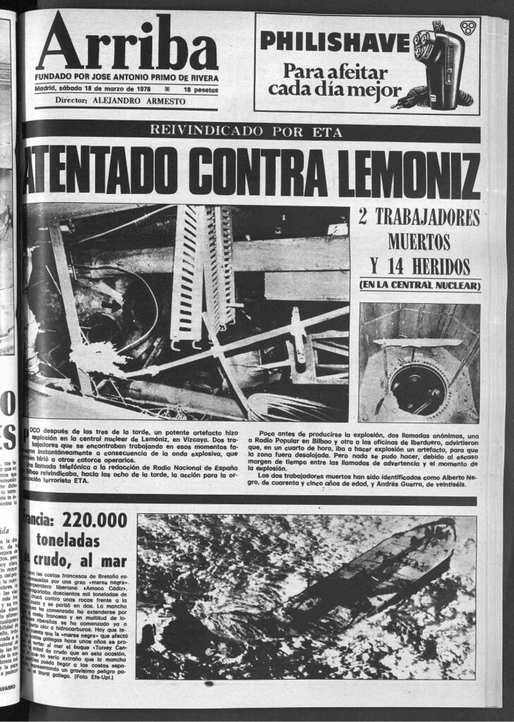 Miniatura de Arriba del 18 de marzo de 1978