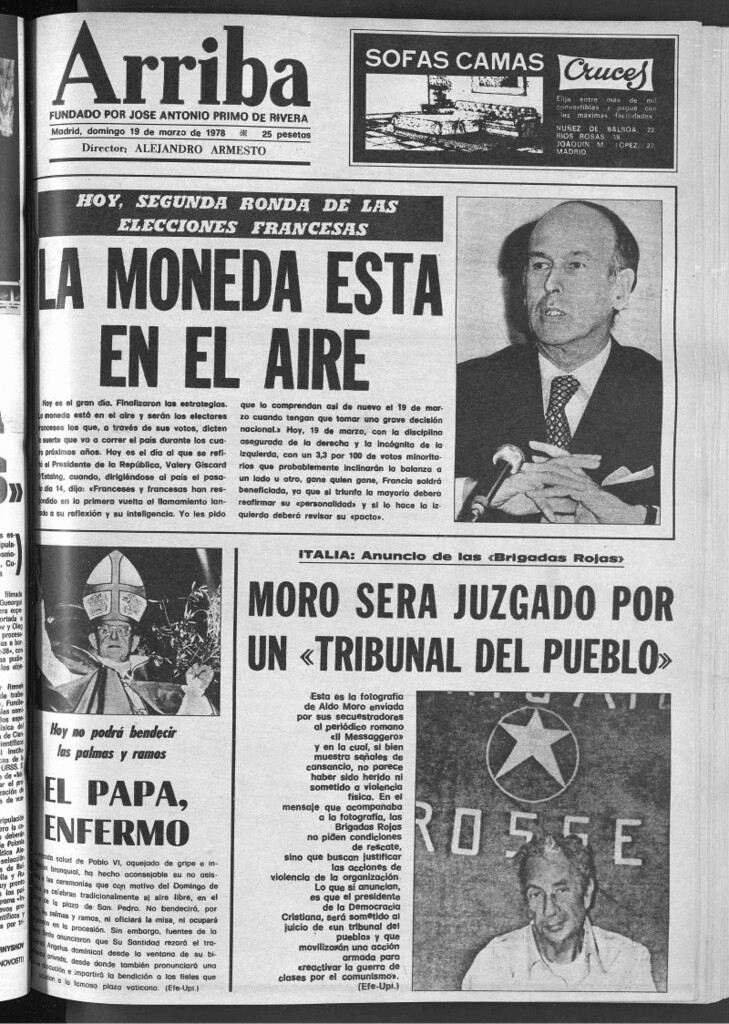 Miniatura de Arriba del 19 de marzo de 1978