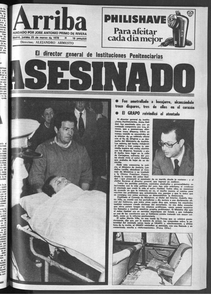 Miniatura de Arriba del 23 de marzo de 1978