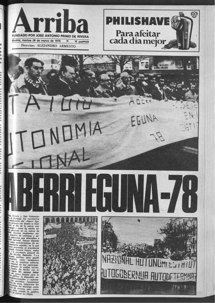 Miniatura de Arriba del 28 de marzo de 1978