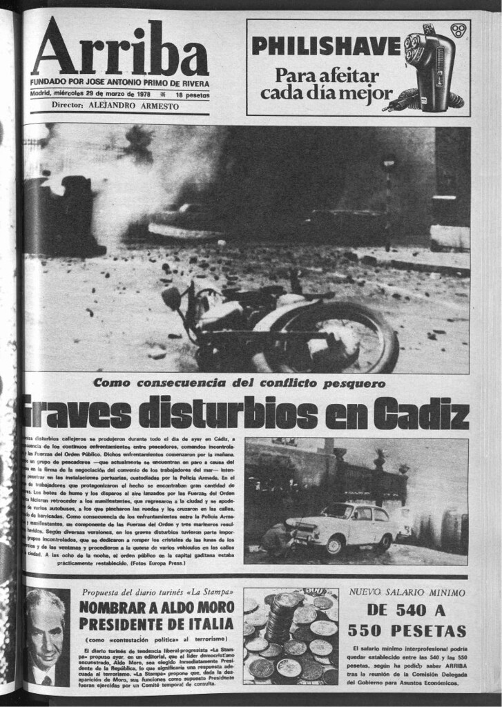 Miniatura de Arriba del 29 de marzo de 1978