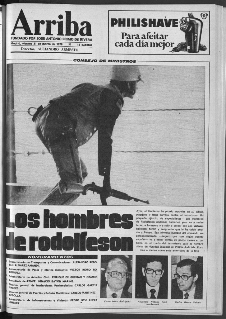 Miniatura de Arriba del 31 de marzo de 1978