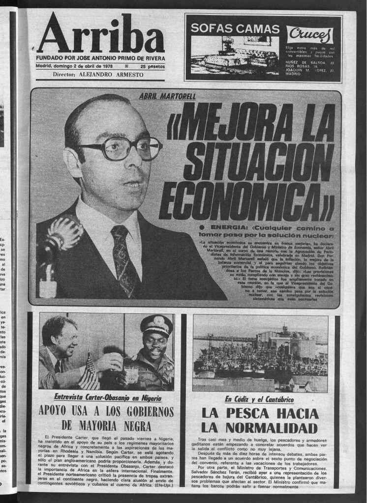 Miniatura de Arriba del 2 de abril de 1978