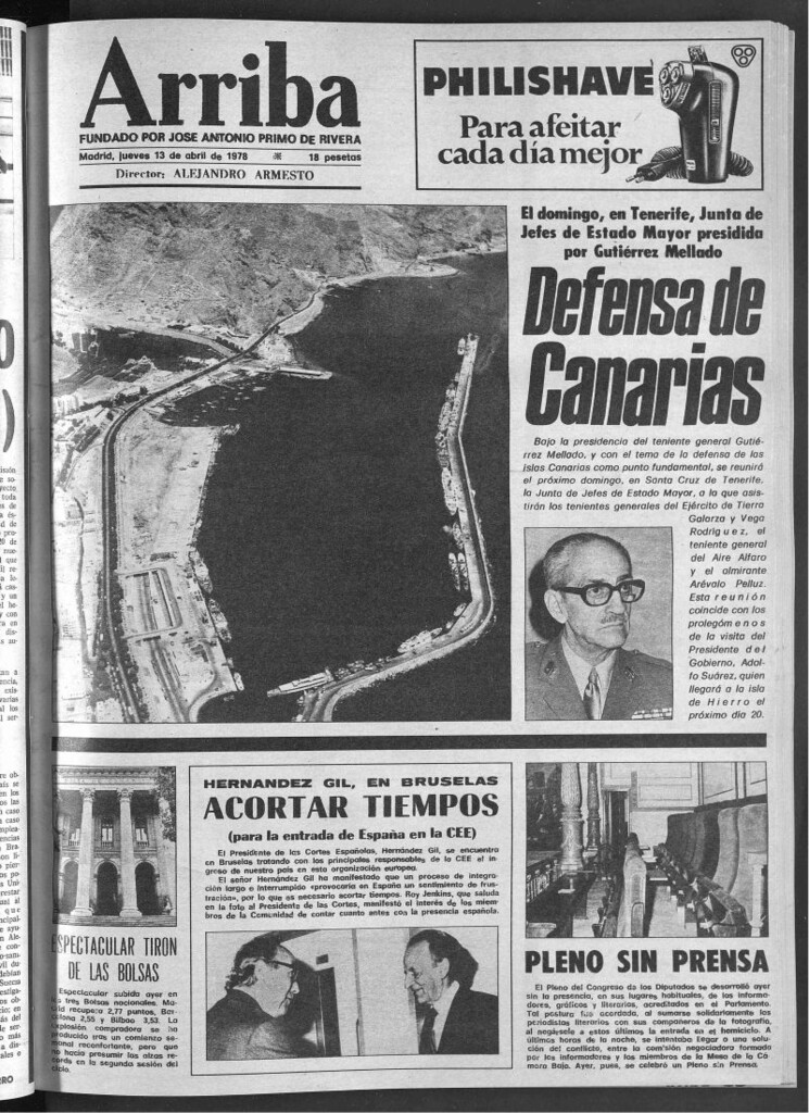 Miniatura de Arriba del 13 de abril de 1978