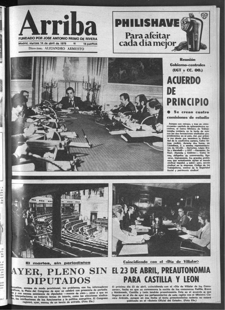 Miniatura de Arriba del 14 de abril de 1978