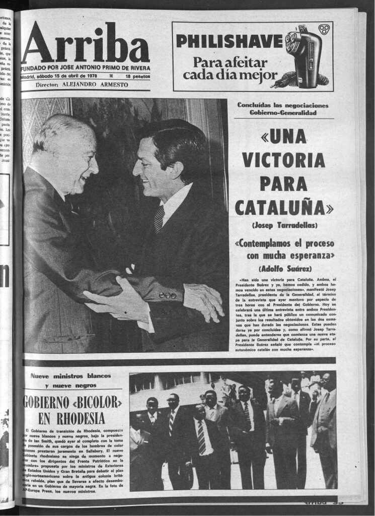 Miniatura de Arriba del 15 de abril de 1978