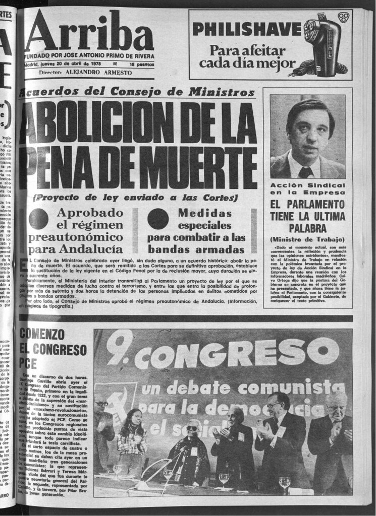 Miniatura de Arriba del 20 de abril de 1978