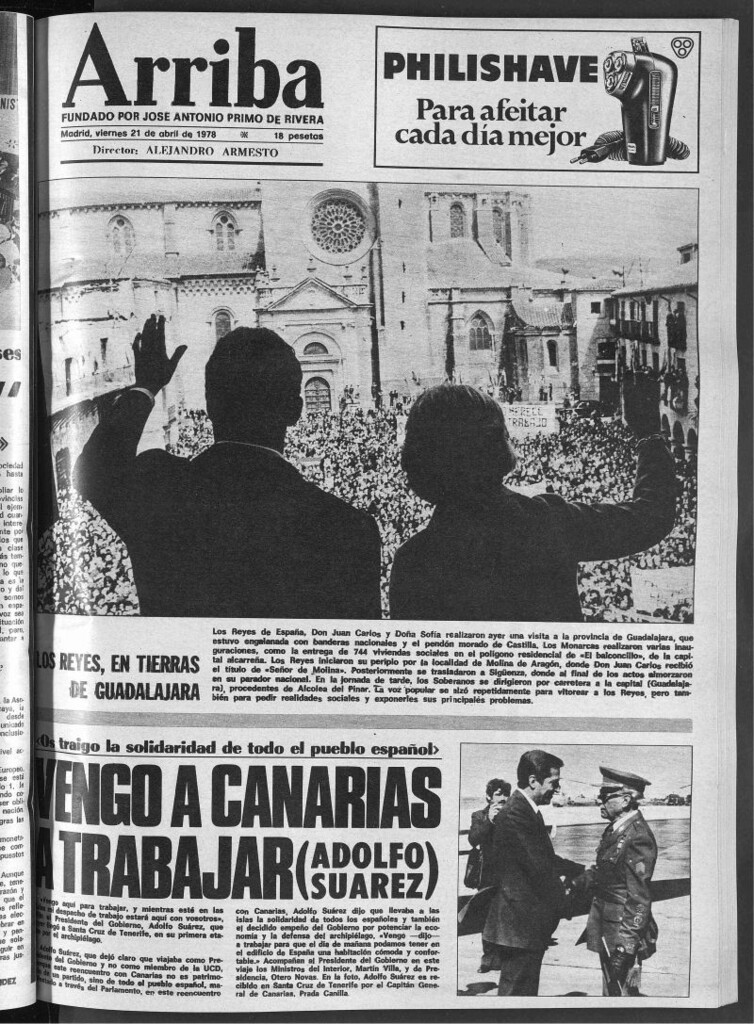 Miniatura de Arriba del 21 de abril de 1978