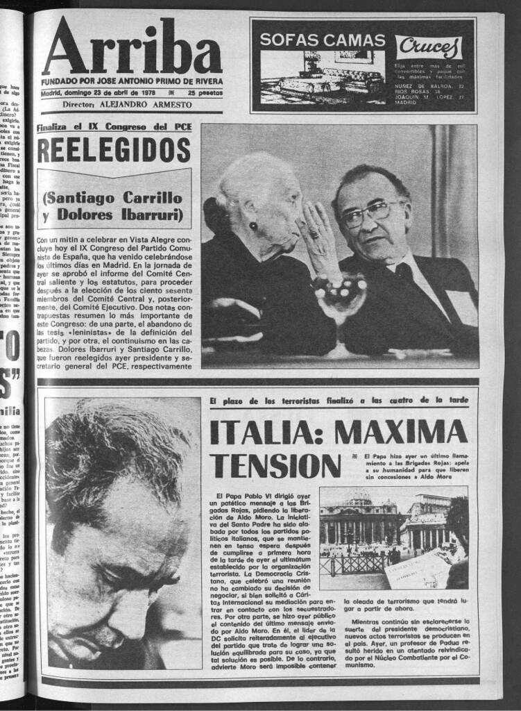 Miniatura de Arriba del 23 de abril de 1978