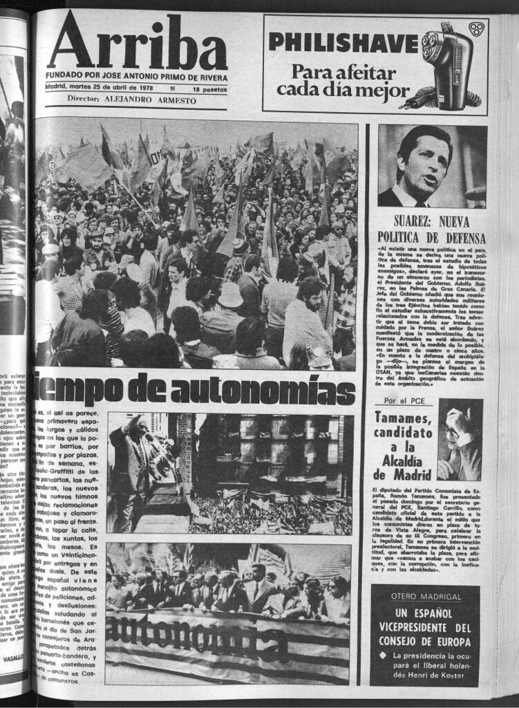 Miniatura de Arriba del 25 de abril de 1978