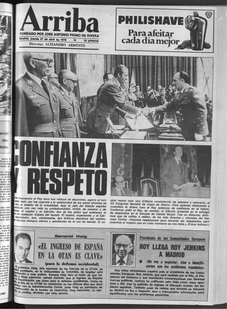 Miniatura de Arriba del 27 de abril de 1978