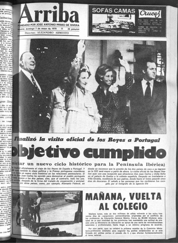 Miniatura de Arriba del 7 de mayo de 1978