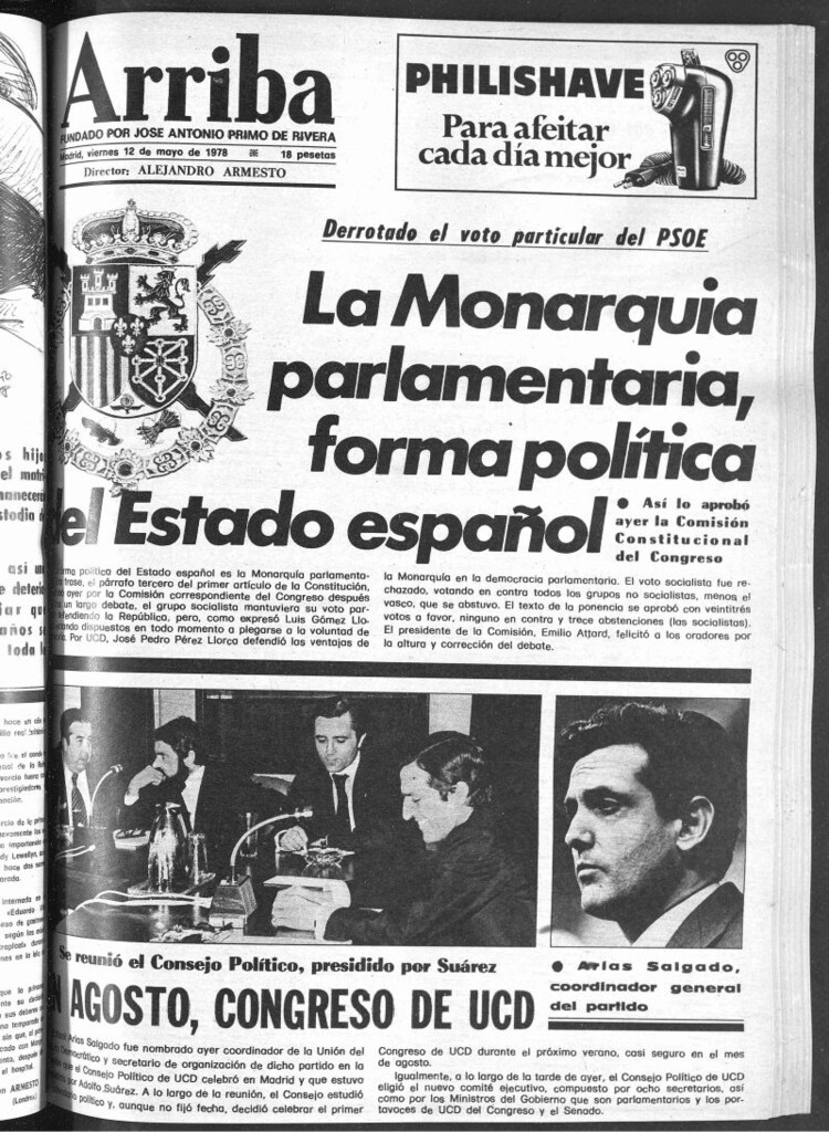Miniatura de Arriba del 12 de mayo de 1978