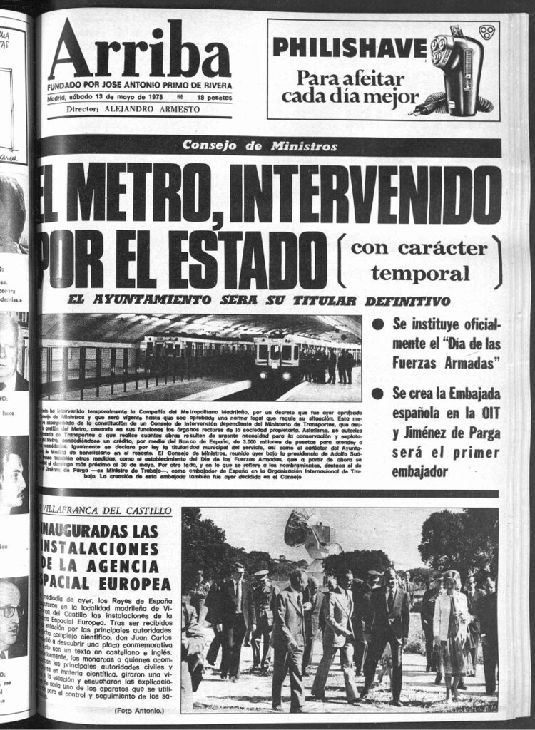 Miniatura de Arriba del 13 de mayo de 1978