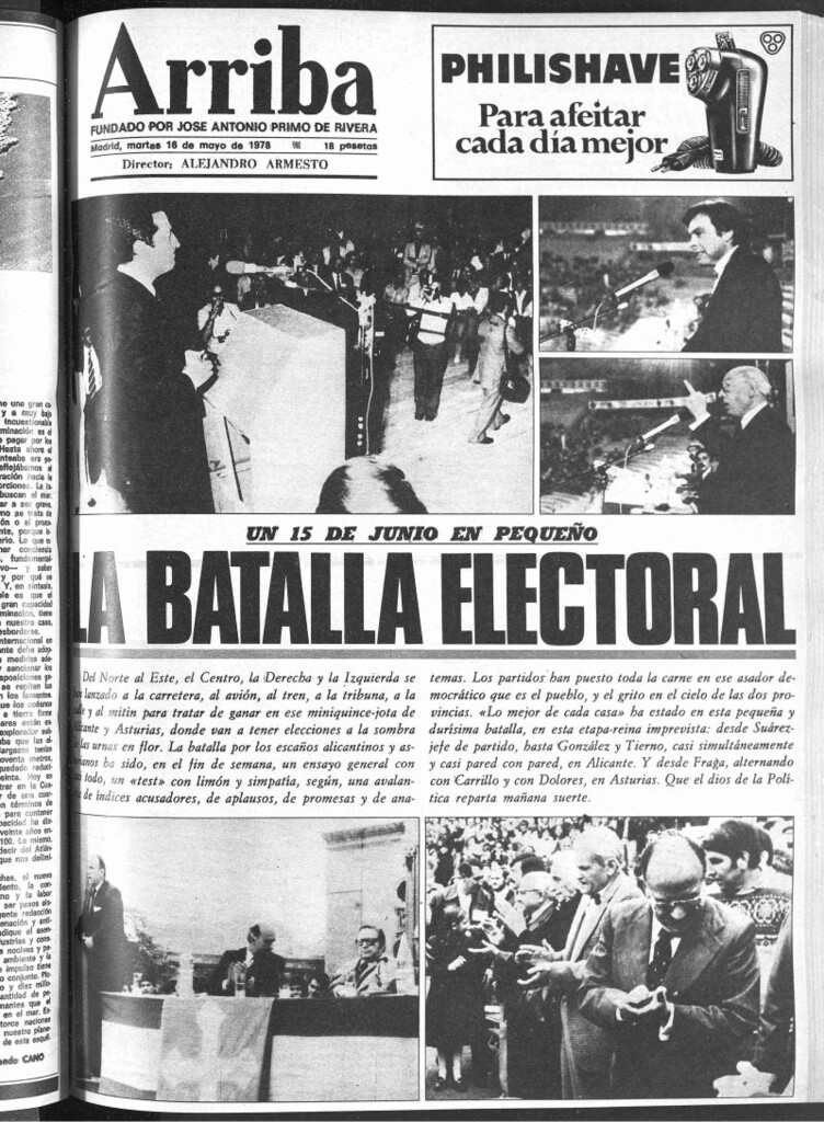 Miniatura de Arriba del 16 de mayo de 1978