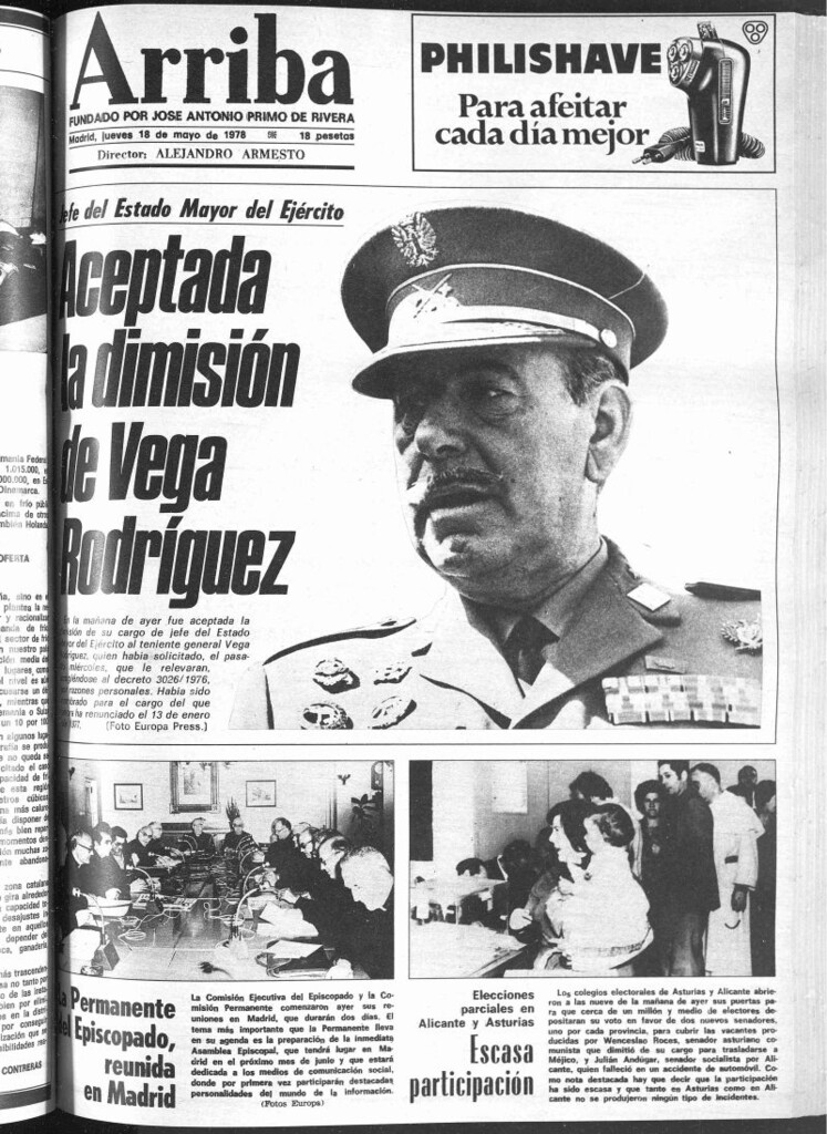 Miniatura de Arriba del 18 de mayo de 1978