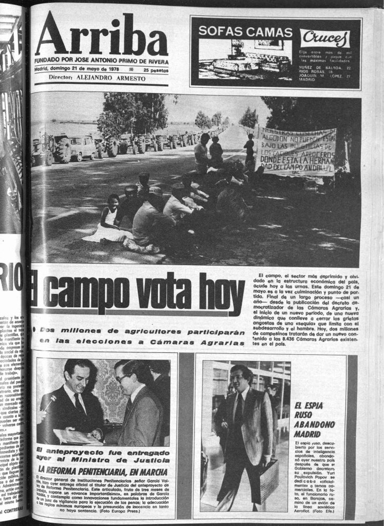 Miniatura de Arriba del 21 de mayo de 1978