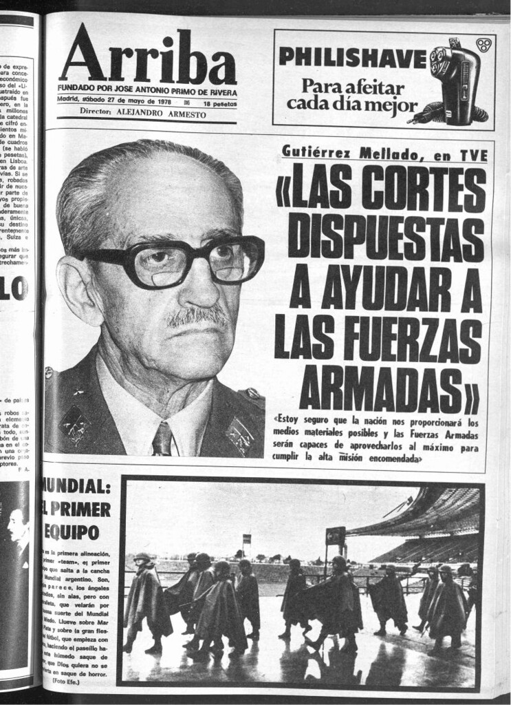 Miniatura de Arriba del 27 de mayo de 1978