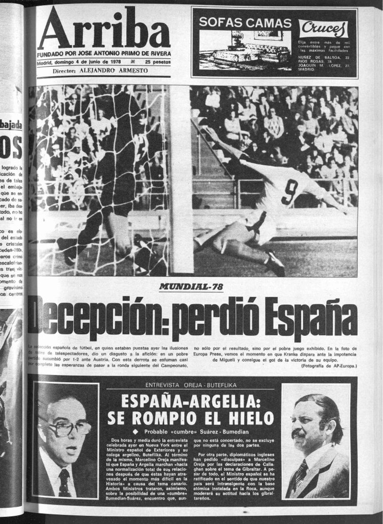 Miniatura de Arriba del 4 de junio de 1978
