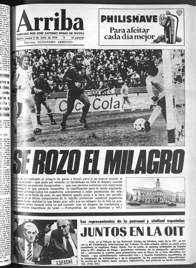 Miniatura de Arriba del 8 de junio de 1978