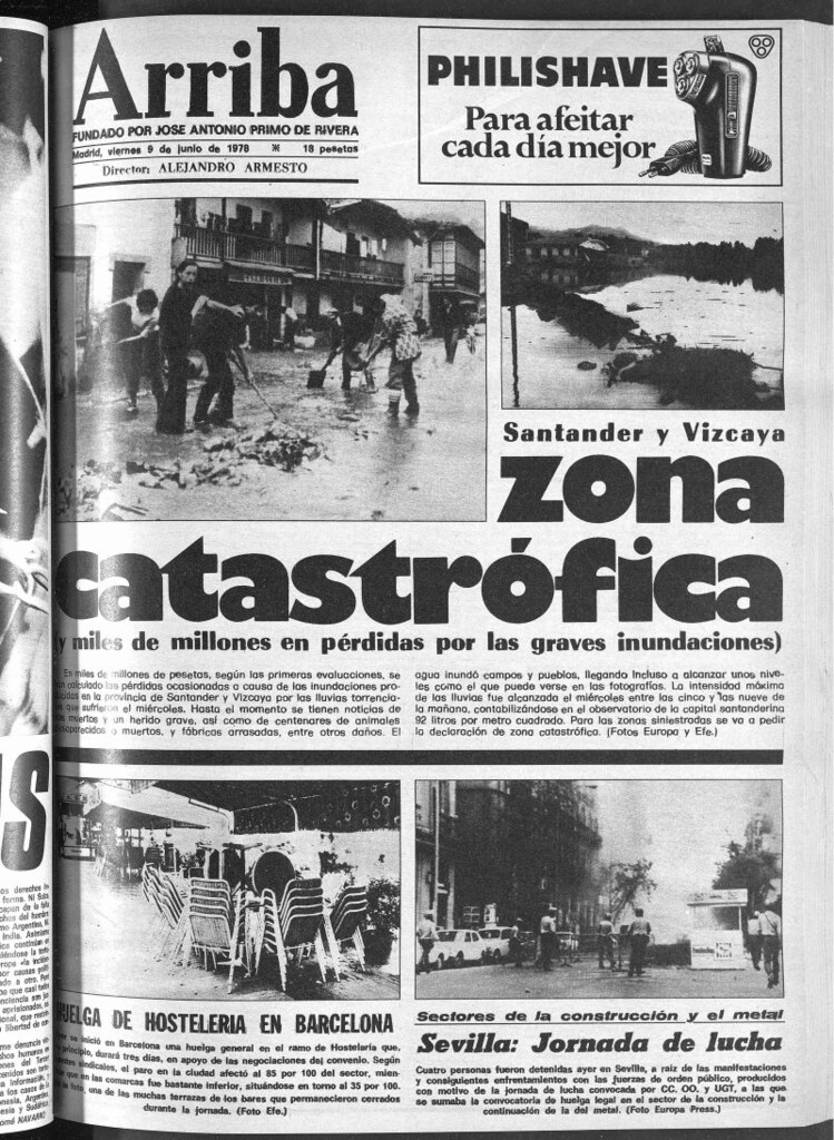 Miniatura de Arriba del 9 de junio de 1978