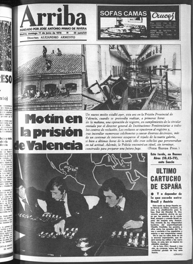 Miniatura de Arriba del 11 de junio de 1978