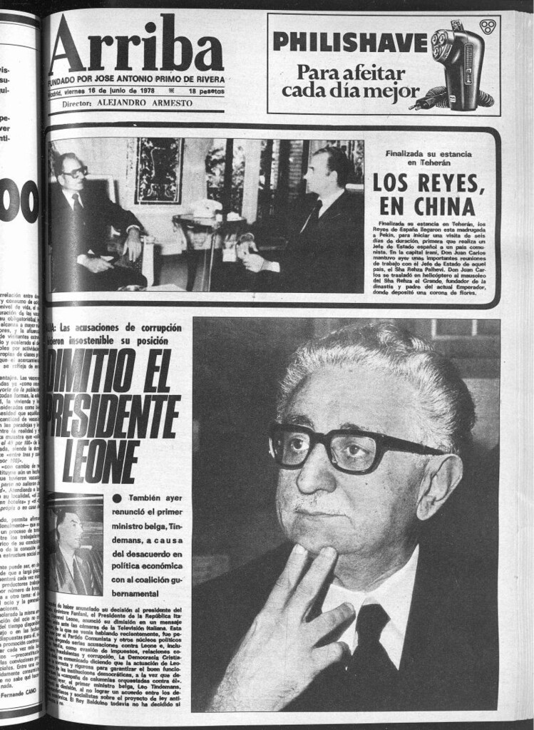 Miniatura de Arriba del 16 de junio de 1978