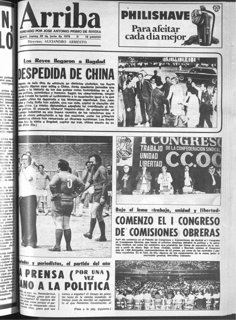 Miniatura de Arriba del 22 de junio de 1978