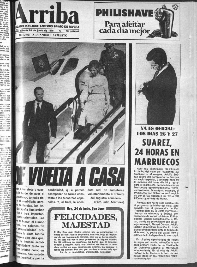 Miniatura de Arriba del 24 de junio de 1978
