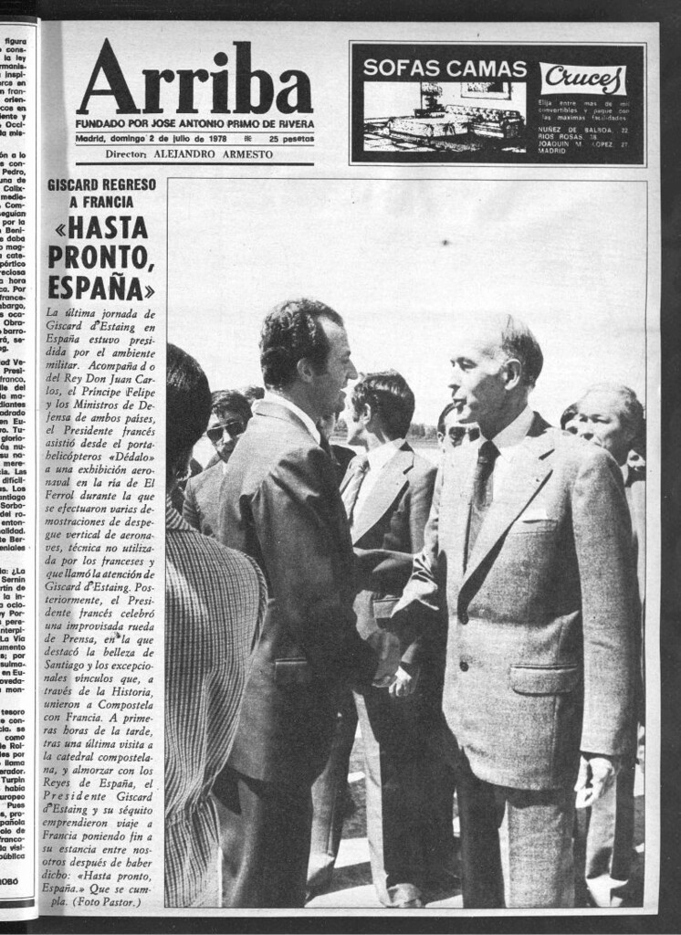 Miniatura de Arriba del 2 de julio de 1978
