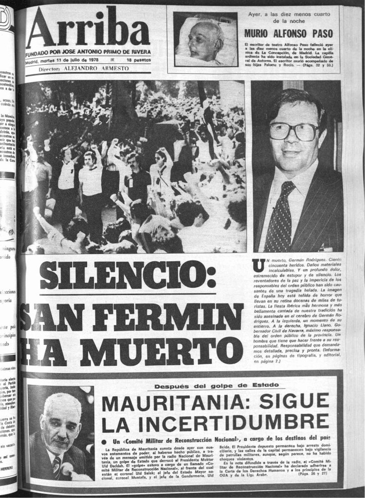 Miniatura de Arriba del 11 de julio de 1978
