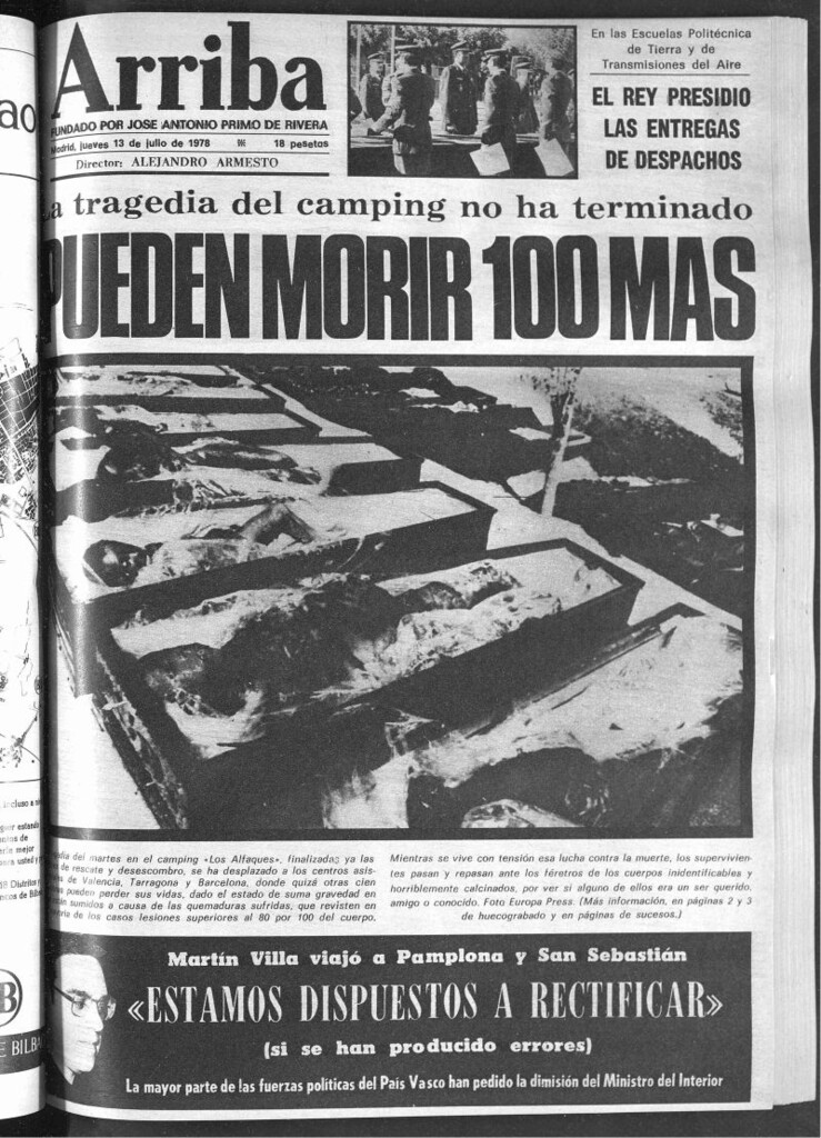 Miniatura de Arriba del 13 de julio de 1978