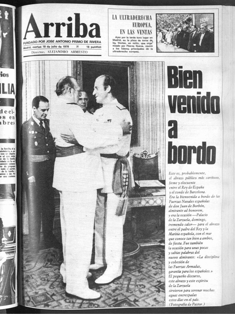 Miniatura de Arriba del 18 de julio de 1978