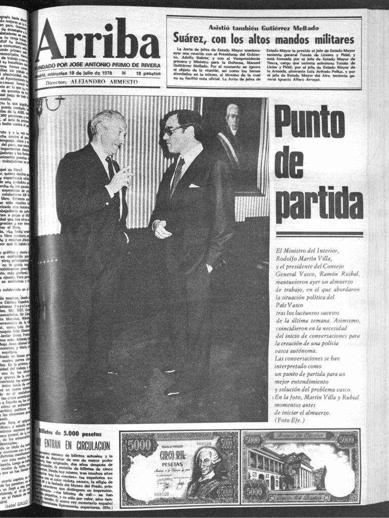 Miniatura de Arriba del 19 de julio de 1978