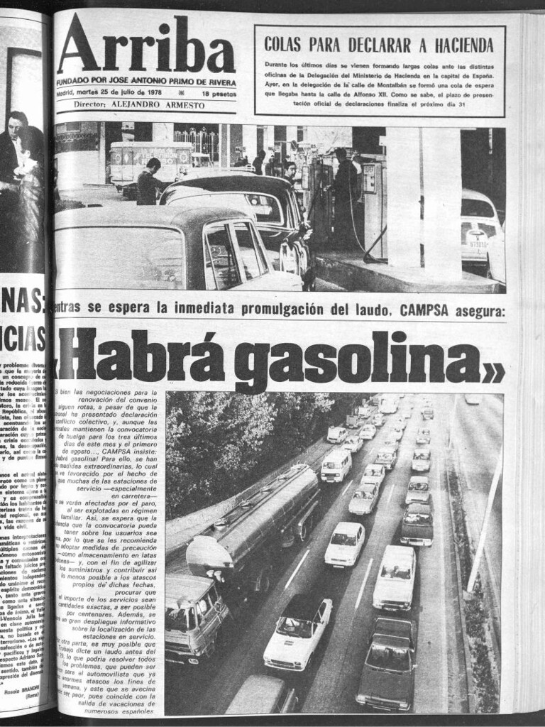 Miniatura de Arriba del 25 de julio de 1978