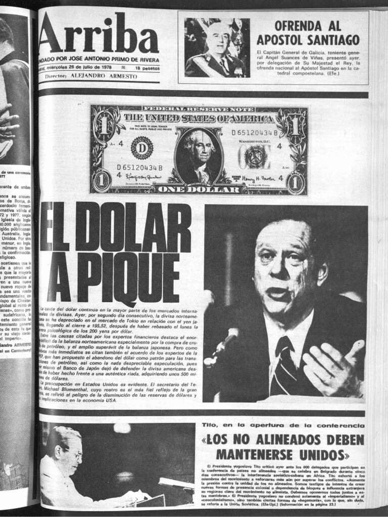 Miniatura de Arriba del 26 de julio de 1978