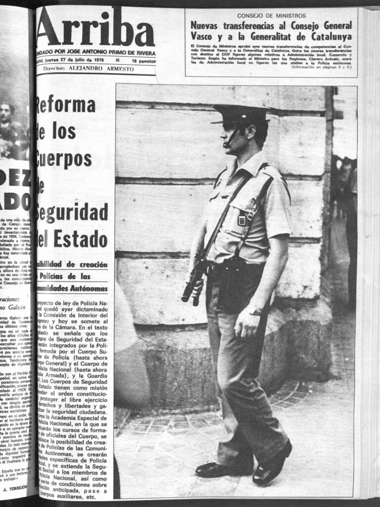 Miniatura de Arriba del 27 de julio de 1978