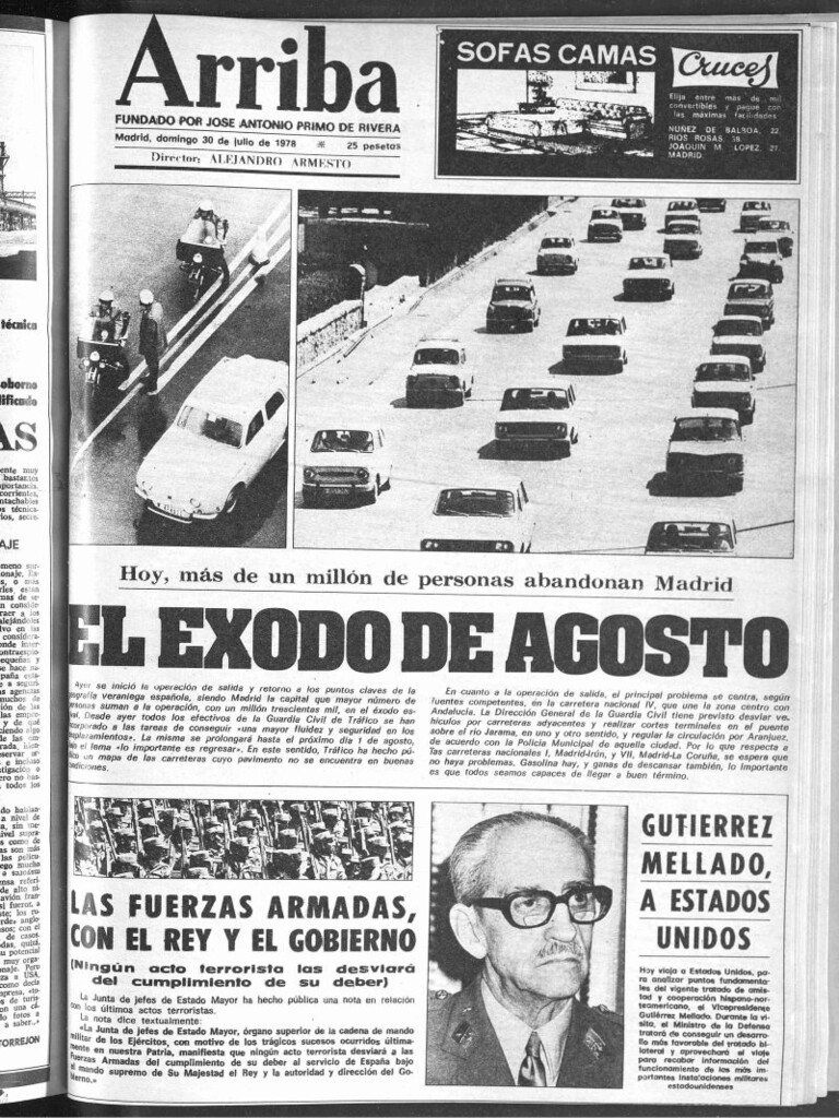 Miniatura de Arriba del 30 de julio de 1978