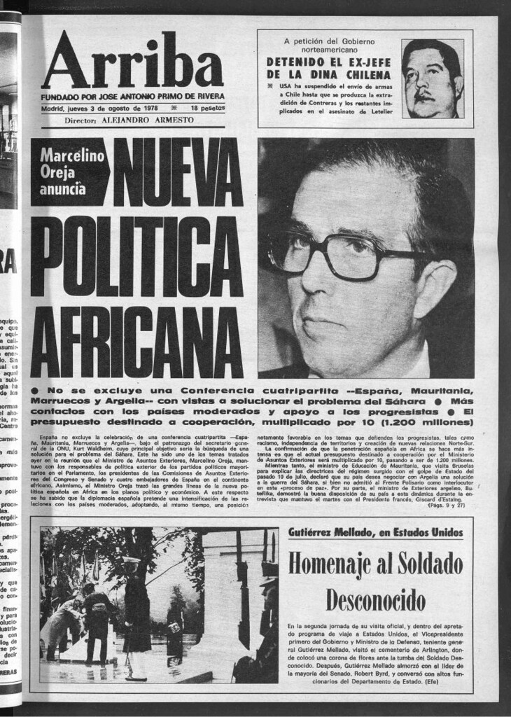 Miniatura de Arriba del 3 de agosto de 1978