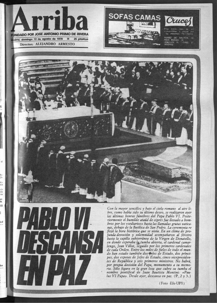 Miniatura de Arriba del 13 de agosto de 1978