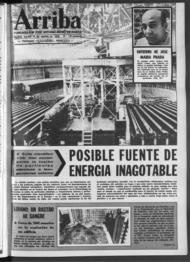 Miniatura de Arriba del 15 de agosto de 1978