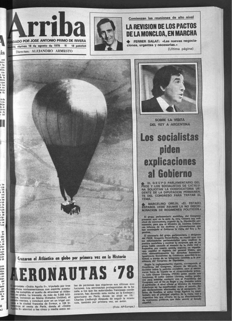 Miniatura de Arriba del 18 de agosto de 1978